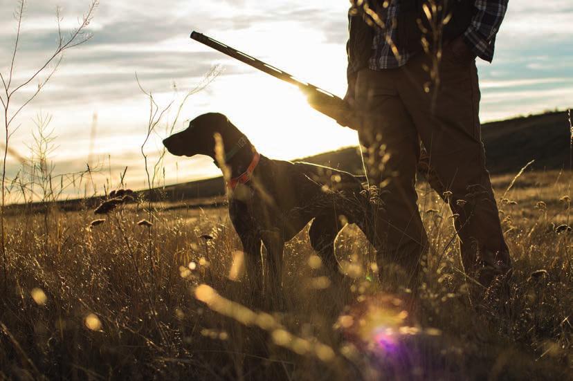 140 years hunt i n g for excel l e n c e Fiocchi believes hunting is made of drive and people, nature and respect, friends and loyal companions.