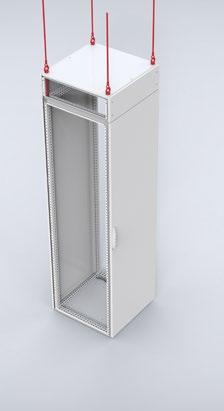 be installed and used on enclosures that are fitted with top cabling