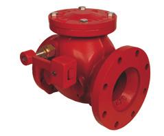 unseating pressures only CLOW KENFLEX RESILIENT SEATED CHECK VALVES Flanged