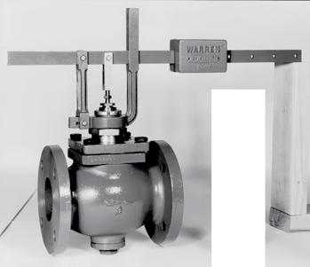 The 326L combines a balanced, pilot operated, single seated Type 26 globe valve with a rugged lever actuator.