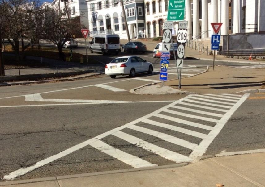 Before the launch of the Street Smart campaign, Newton s downtown business district underwent changes to traffic patterns as Spring Street was converted from a two-way to a one-way street.