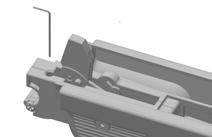In the front part of the lower receiver, right before the hammer, is a round cavity, in which