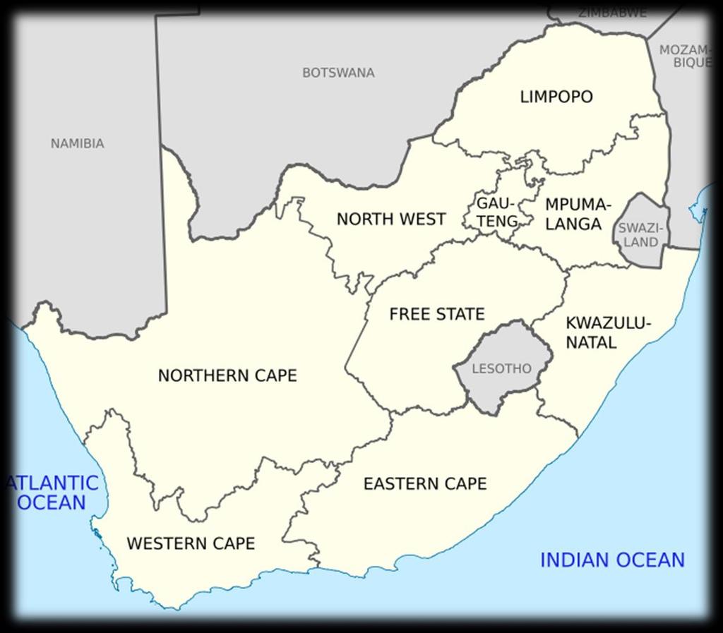 Preferred provinces to hunt in 1. Limpopo 2. Eastern Cape 3. North West 4.