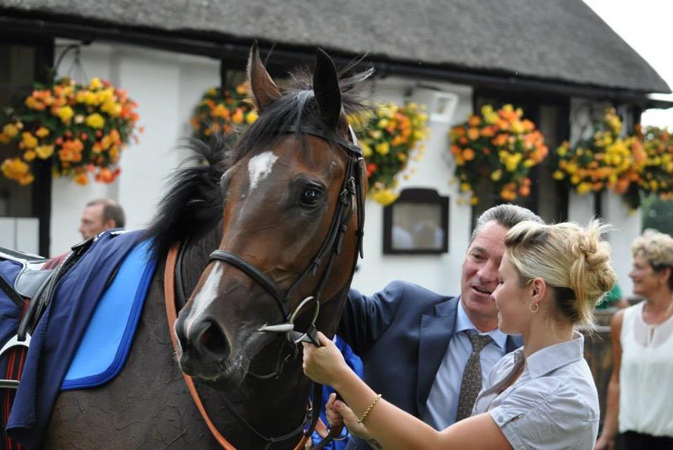 August 2014 LA GRANGE NEWS Mahsooba after her win at Newmarket with Sheikh Hamdan s Racing Manager Richard Hills and her groom Lauranne. Welcome I can t believe it is already the end of August!
