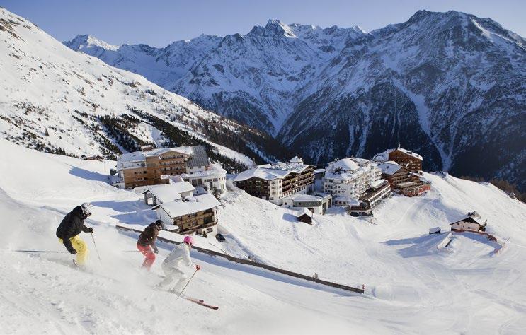 2017/2018 Austria s Prime Ski Resorts Obergurgl Obergurgl is a high-end Alpine village, and is particularly popular amongst affluent British skiers.