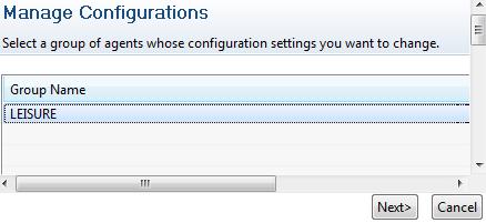 After a few moments, Configure settings for Workspace will appear.