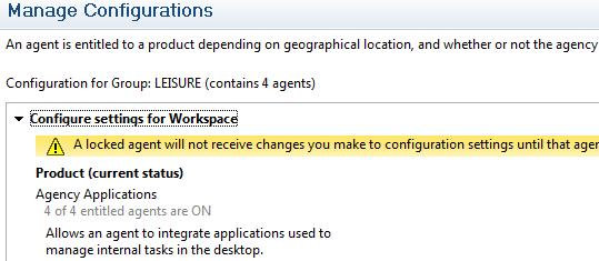 To customize Red Apps,click the Configure Settings for Workspace title to collapse the menu.