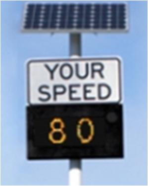 Application Considerations Speed Management Effect Crash reduction Other benefits The application of each of these signs will have specific requirements.