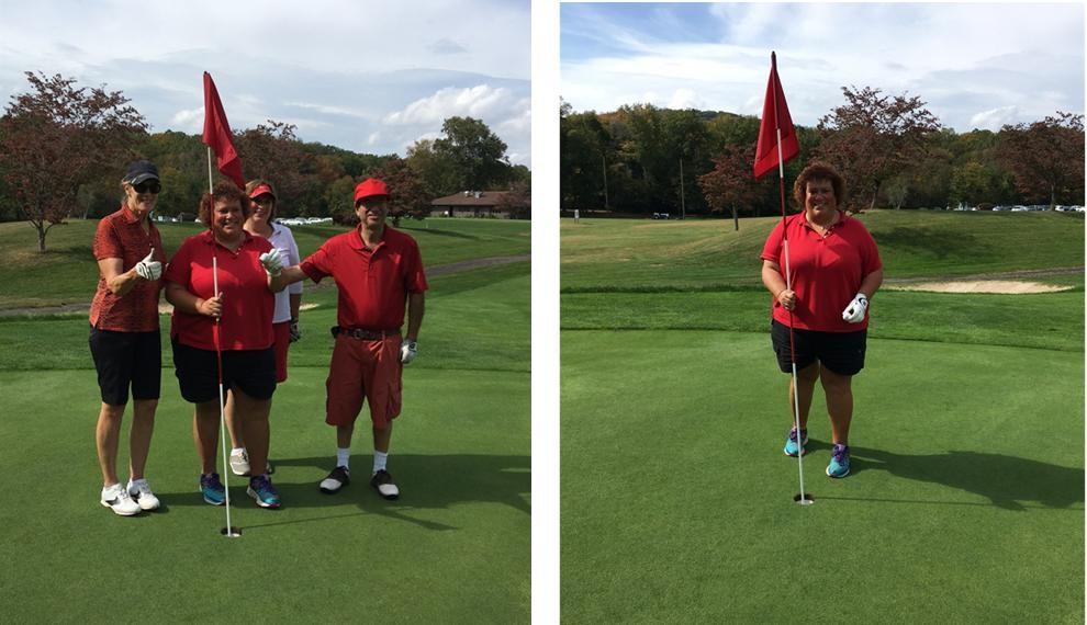 PAIR OF ACES IN 2017 The Hartford Chapter has not had a hole in one at an event since Diana Swenhall recorded one in 2013 at our Tri-Chapter event at River