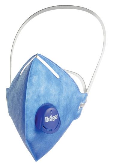 02 DRÄGER X-PLORE 1700 PARTICLE FILTERING FACE PIECES Features and Benefits CoolSAFE+ TM filter material A new level of breathing comfort: CoolSAFE+ TM minimizes breathing resistance while offering
