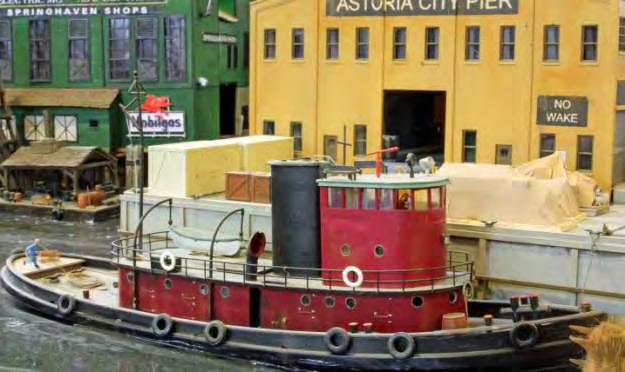 RATING THE MODEL OCR Tug Boats - Walthers INSTRUCTIONS GOOD MATERIALS EXCELLENT DIFFICUTY MODERATE APPEAL EXCELLENT Large Harbor Tug raised