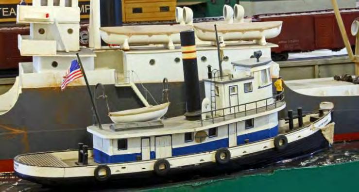 RATING THE MODEL OCR Tug Boat Seaport Models INSTRUCTIONS GOOD MATERIALS GOOD DIFFICUTY MODERATE APPEAL