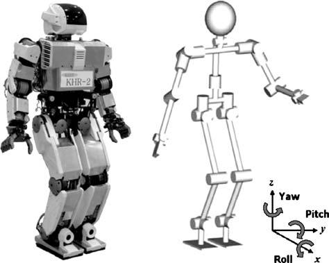 J Intell Robot Syst (27) 48:457 484 459 At present, biped humanoid robot research groups have developed their own robot platforms and dynamic walking control algorithms.