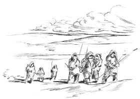 THE INUIT, YESTERDAY AND TODAY Who are the Inuit? If there is anyone on Earth deserving the title people of the cold, it s the Inuit.