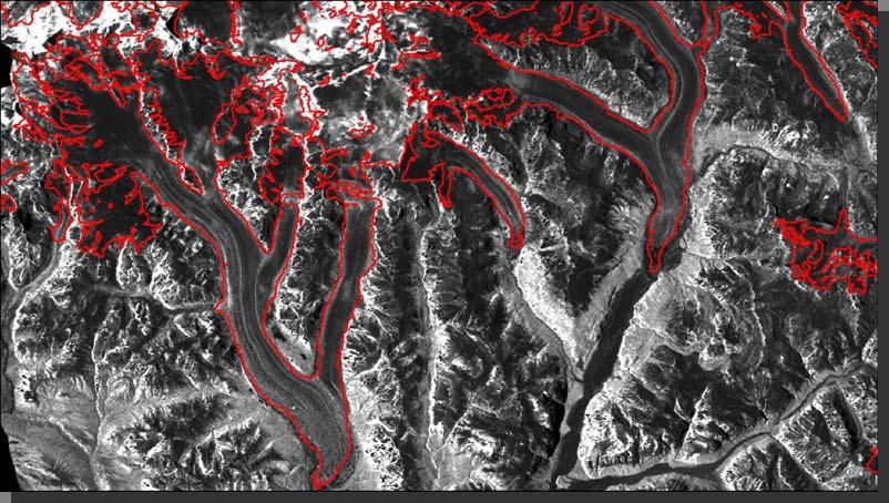 Semi-automated Delineation of Glaciers for GLIMS Using ALOS PALSAR Coherence to Delineate Glacier Extent, D.K.