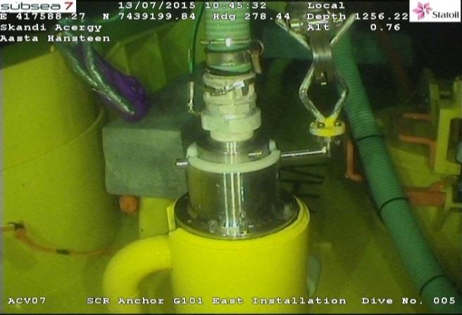 Suction Anchors ROV