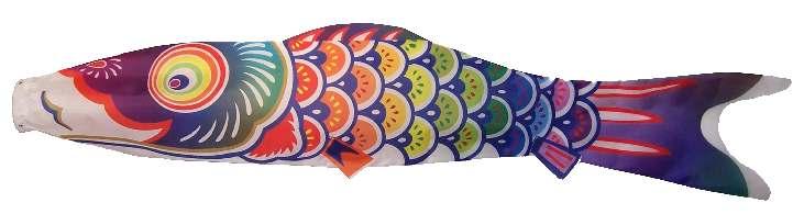 TRADITIONAL COLORFUL KOI ARE AVAILABLE IN 5 COLORS AND 4 SIZES.