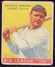 00 1933 GOUDEY #149 RED