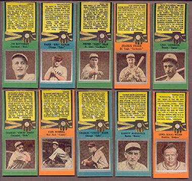 CARD LOT OF 44 DIFFERENT EX-MT
