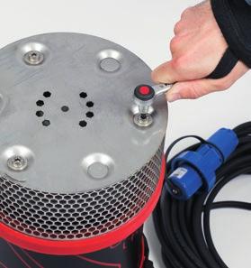 Where larger pumps or portable fire pumps are difficult to transport, the NAUTILUS submersible pumps are perfect for use thanks to their small size and low weight.