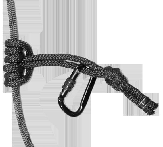SAFE LINK 2 CLIMBING ROPE SYSTEM COMPONENTS A Safe Link 2 climbing rope system has been included with this product(s) for your use.