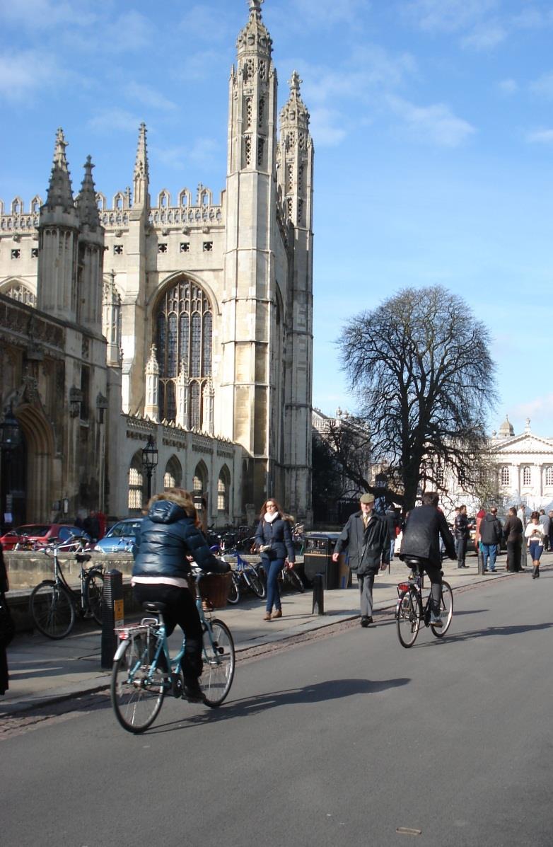 City centre capacity Improvements to sustainable transport