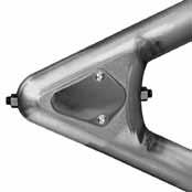 RIGID FRAMES / 1-3/8 MEGA-TUBE * Crafted from beefy 1-3/8 diameter DOM steel tubing, the rigid frames that follow represent KRAFT/TECH s commitment to mating sound engineering with design excellence