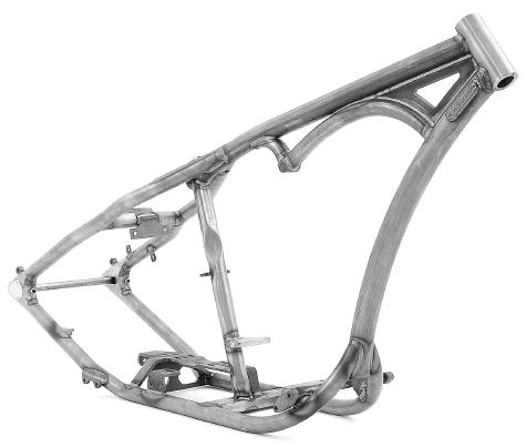 SINGLE DOWNTUBE RIGID FRAMES / 1-3/8 MEGA-TUBE w/hidden AXLE The line of single downtube frames demonstrates KRAFT/TECH s commitment to quality & affordability without compromise. * for / tires.