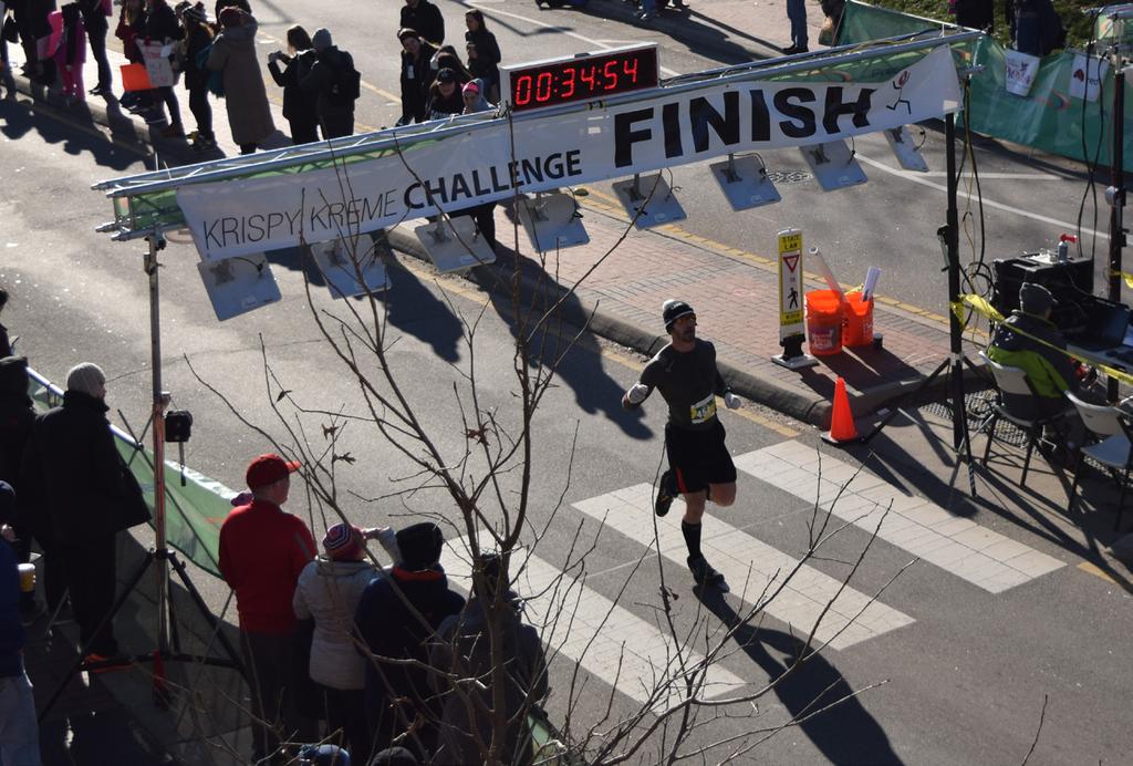 8 Timing Precision Race LLC is pleased to provide the most advanced timing technology for the 2018 Krispy Kreme Challenge.