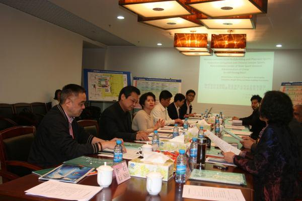 A meeting was organized with the Organizing Committee and they were represented by several of their top officials including Lin Yan