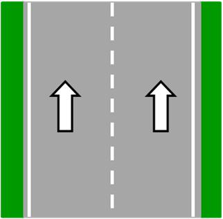 changes near intersections.