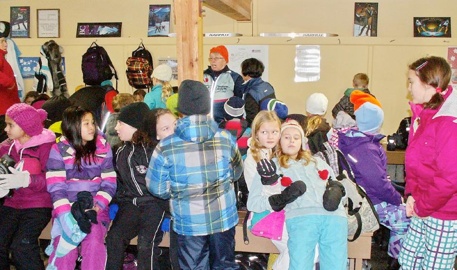 The programme provides a taste of how much fun skiing can be, helps pay for grooming and lets us maintain a well equipped rental room.