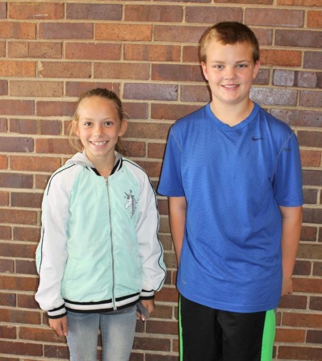 2017 South Dakota Elementary Honor Choir Saylor Lefers and Jesse Torticill were selected to be part of the 2017 South Dakota Elementary Honor Choir on October 28, 2017 in Sioux Falls, SD.