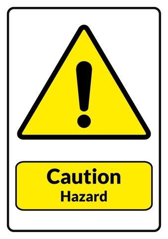 A hazard is an object/ situation which has the potential to cause harm to you. A risk is a situation which exposes you to danger.
