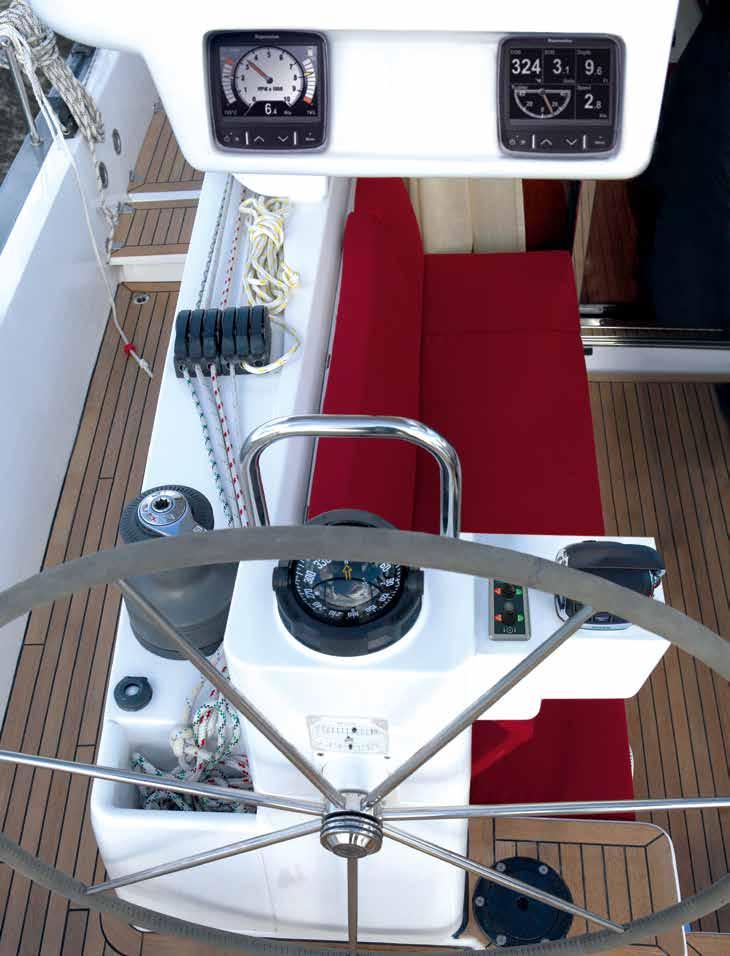 at helm position