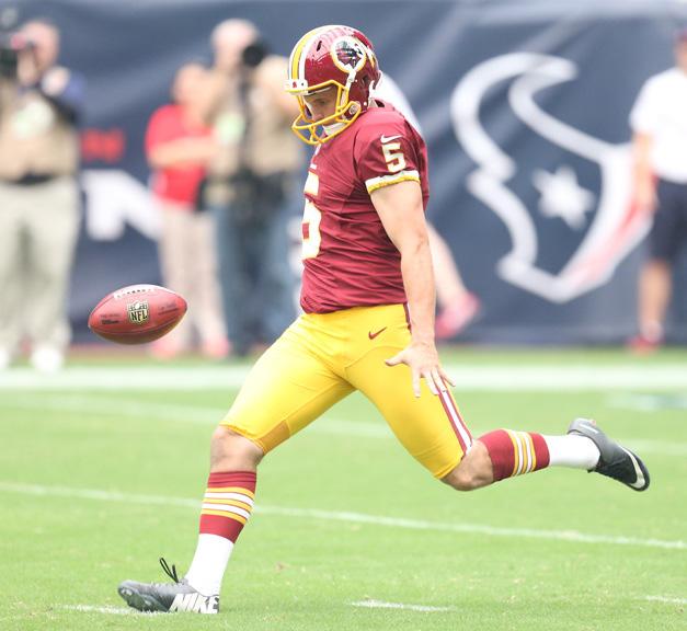 Game Release The Redskins spent the majority of the 2014 offseason evaluating a punting battle between newcomers Robert Malone and Blake Clingan, but the race received a darkhorse candidate when the