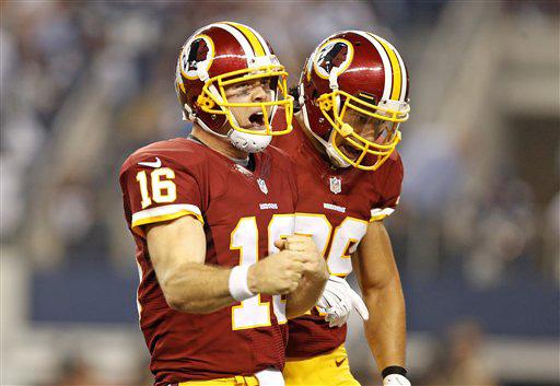 Game Release Week 8 in Review Colt s Completion Percentage In Week 8 at Dallas, quarterback Colt McCoy made his first start as a member of the Redskins and his first NFL start since Dec.