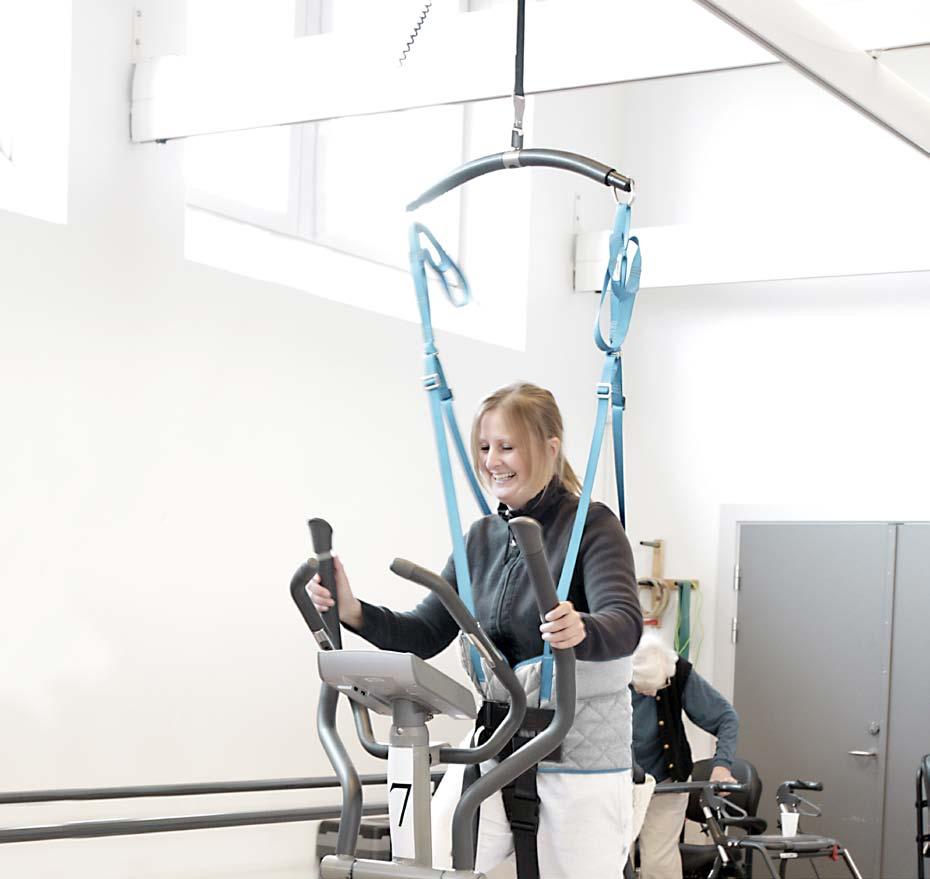 Target groups The Ergo Trainer is used for the rehabilitation of gait training, motor function and the strengthening of the muscular system.