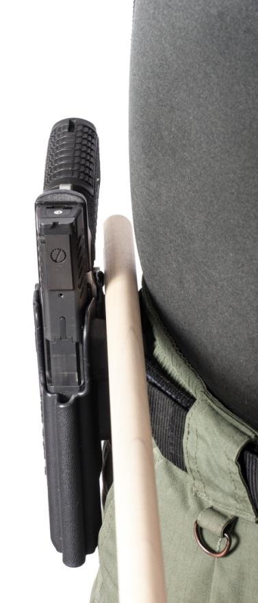 8.5.1.9 For Male Shooters the Entire Front Strap at or above top of belt Ex.
