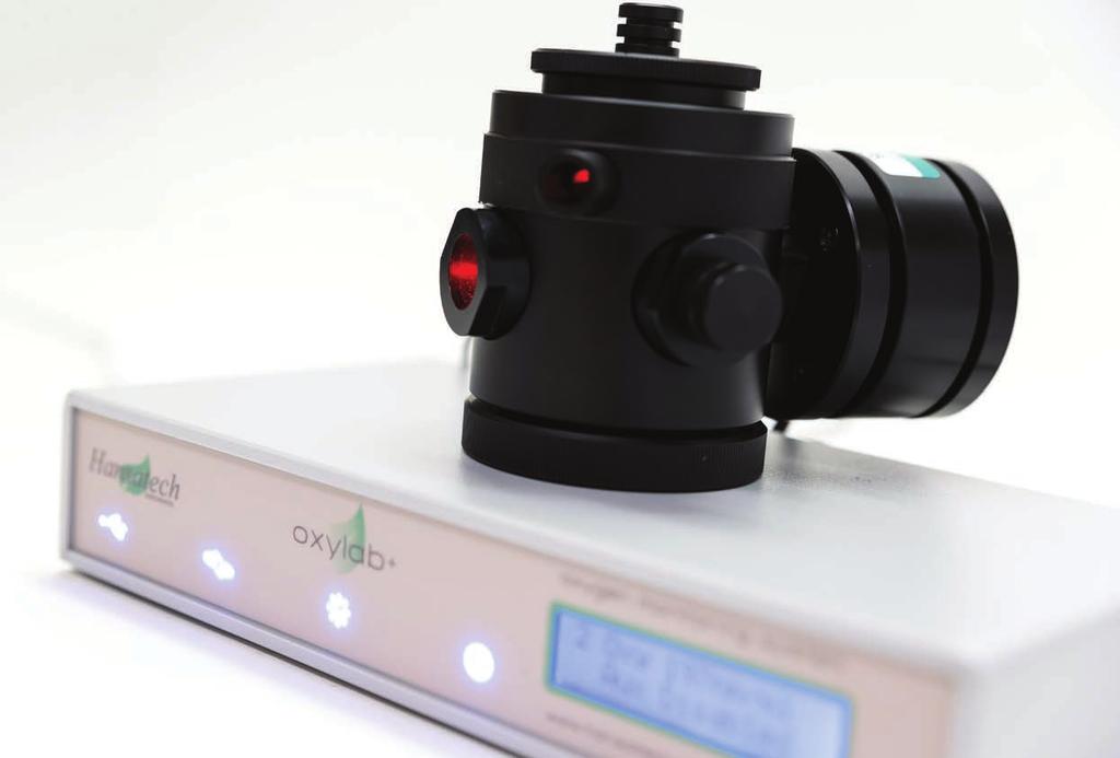 Chlorolab 2+ Liquid-phase oxygen electrode system for advanced photosynthesis & respiration studies > > PC operated USB Oxylab+ electrode control unit > > DW2/2 advanced electrode chamber with 4