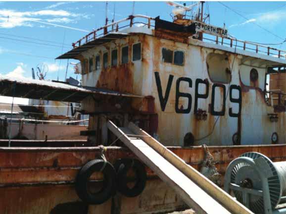 OLDER FISHING VESSELS CAN PRESENT A RANGE OF HSS RISKS TO INSPECTORS The risk assessment should be carried out by the whole boarding party and everyone should be invited to identify potential