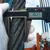 Recommended for frequent measurement of ropes with the most common diameters up to 40 mm Highest abrasion and break resistance through measure plates made of hardened steel Enables quick and easy