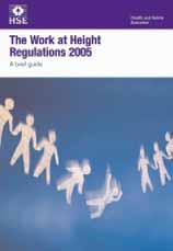 The Work at Height Regulations 2005 A brief guide In 2003/04 falls from height accounted for 67 fatal accidents at work and nearly 4000 major injuries.