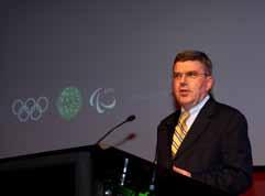 Publicity and benefit The presentation of the IOC/IAKS Award and the IPC/IAKS Distinction