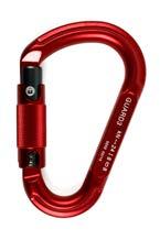 carabiner with catch free closure.