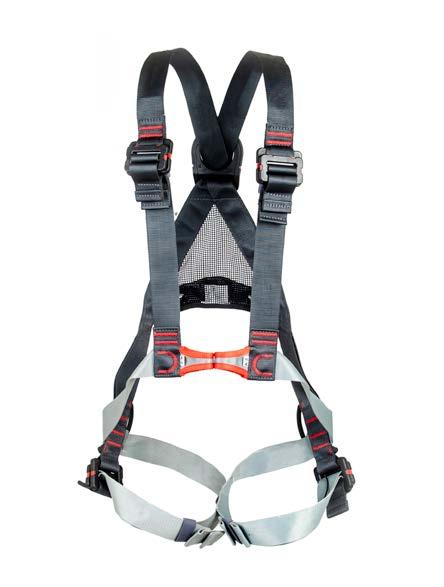 DIELECTRIC VULCAIN ELECTRO With dielectric buckles and D-ring this fall arrest harness (front and back attachment points) is designed to work in electric risks environement, super simple to wear,