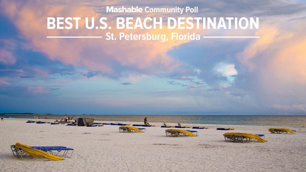 Best U.S. Beach Destination IMAGE: FLICKR, MASHABLE COMPOSITE, ROBERT NEFF St.