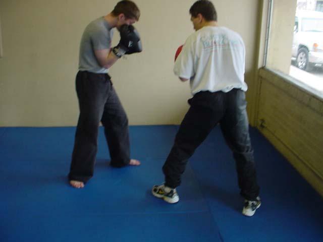 Defensive Stances: Keeping the opponent off balance.