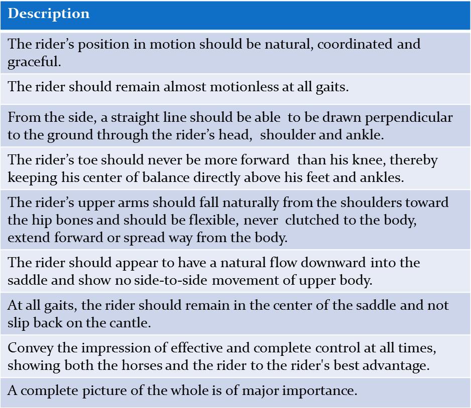 H. Position in Motion Xenophon, a general and horse master from ancient Greece, wrote one of the oldest known texts on horsemanship.