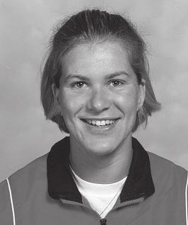 She established the current NU record in the 400-yard IM, at the Invitational.